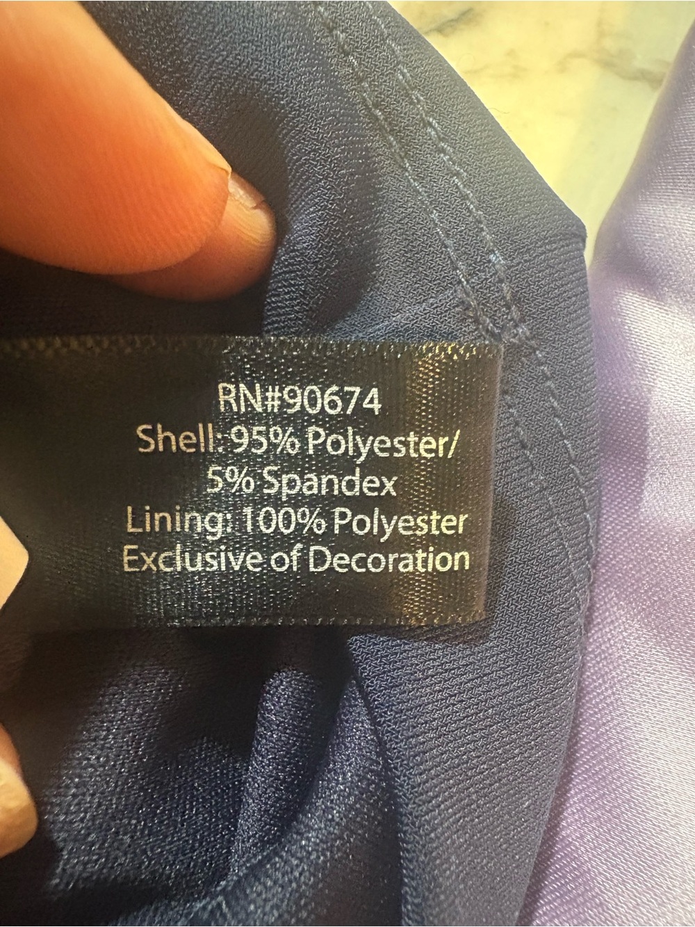 Boston Proper Navy Sleeveless V-Neck Maxi Dress - Picture 7 of 7